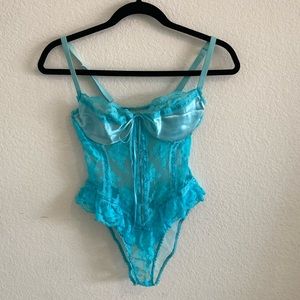 Vintage Lace Teddy Bodysuit